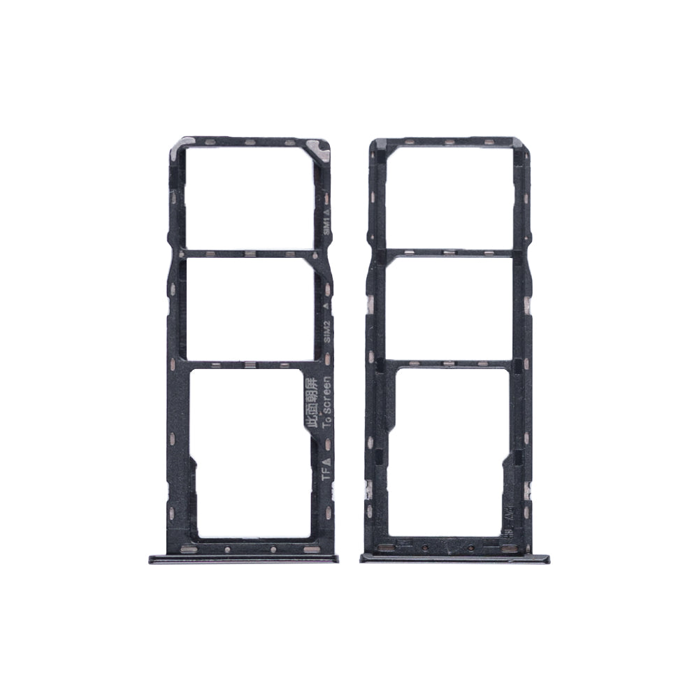 Samsung Galaxy A20s A207F Sim Kaarthouder Zwart OEM