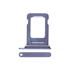 For Apple iPhone 12 Sim kaarthouder paars getrokken