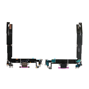 For Apple 16 Plus Systeem Opladen Flex Roze Getrokken
