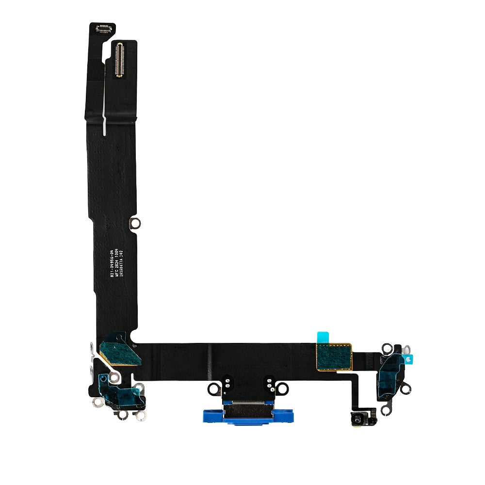 For Apple 16 Plus Systeem Opladen Flex Ultramarine Getrokken