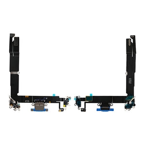 For Apple 16 Plus Systeem Opladen Flex Ultramarine Getrokken