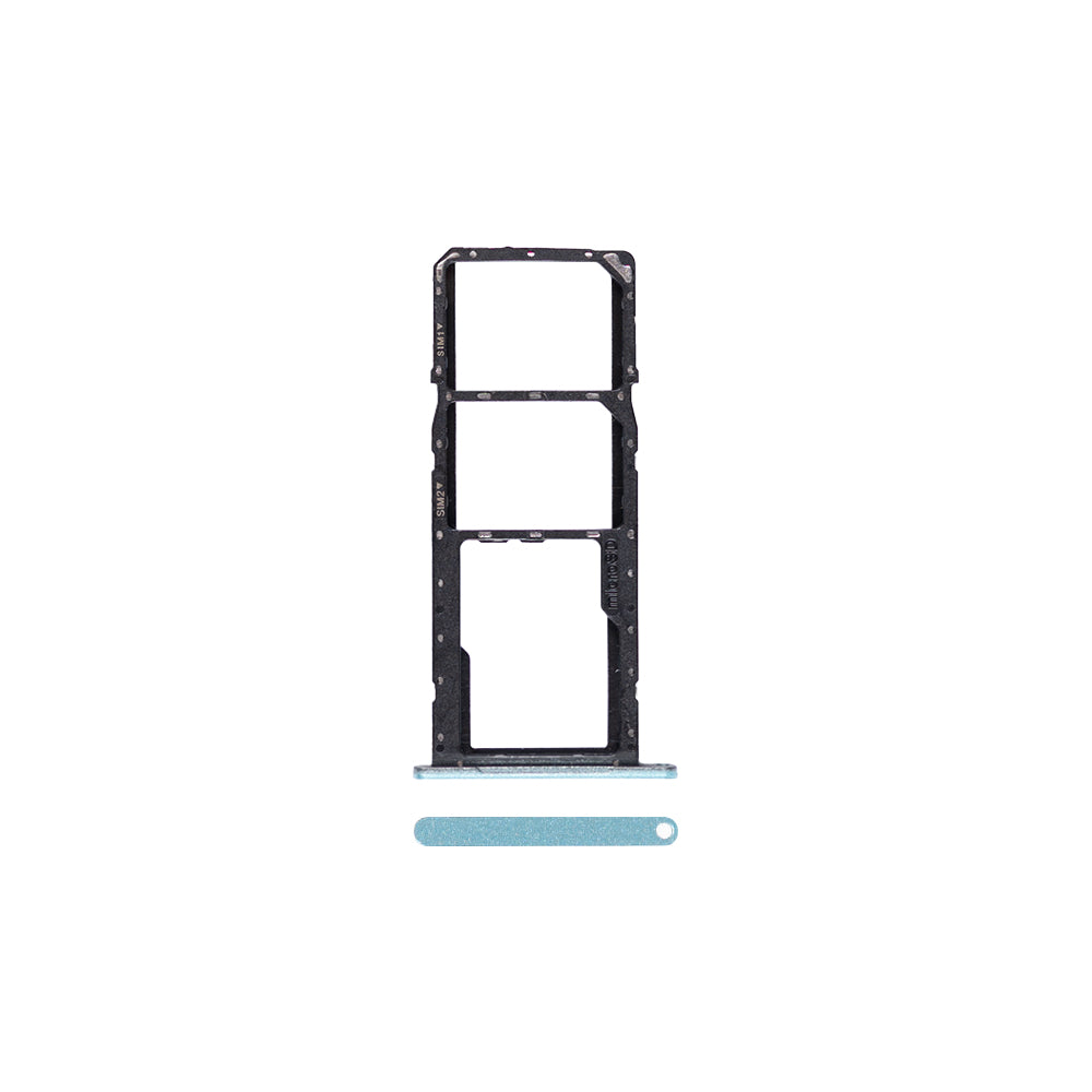 Samsung Galaxy A06 A065F Sim kaarthouder lichtblauw OEM