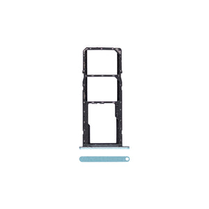 Samsung Galaxy A06 A065F Sim kaarthouder lichtblauw OEM