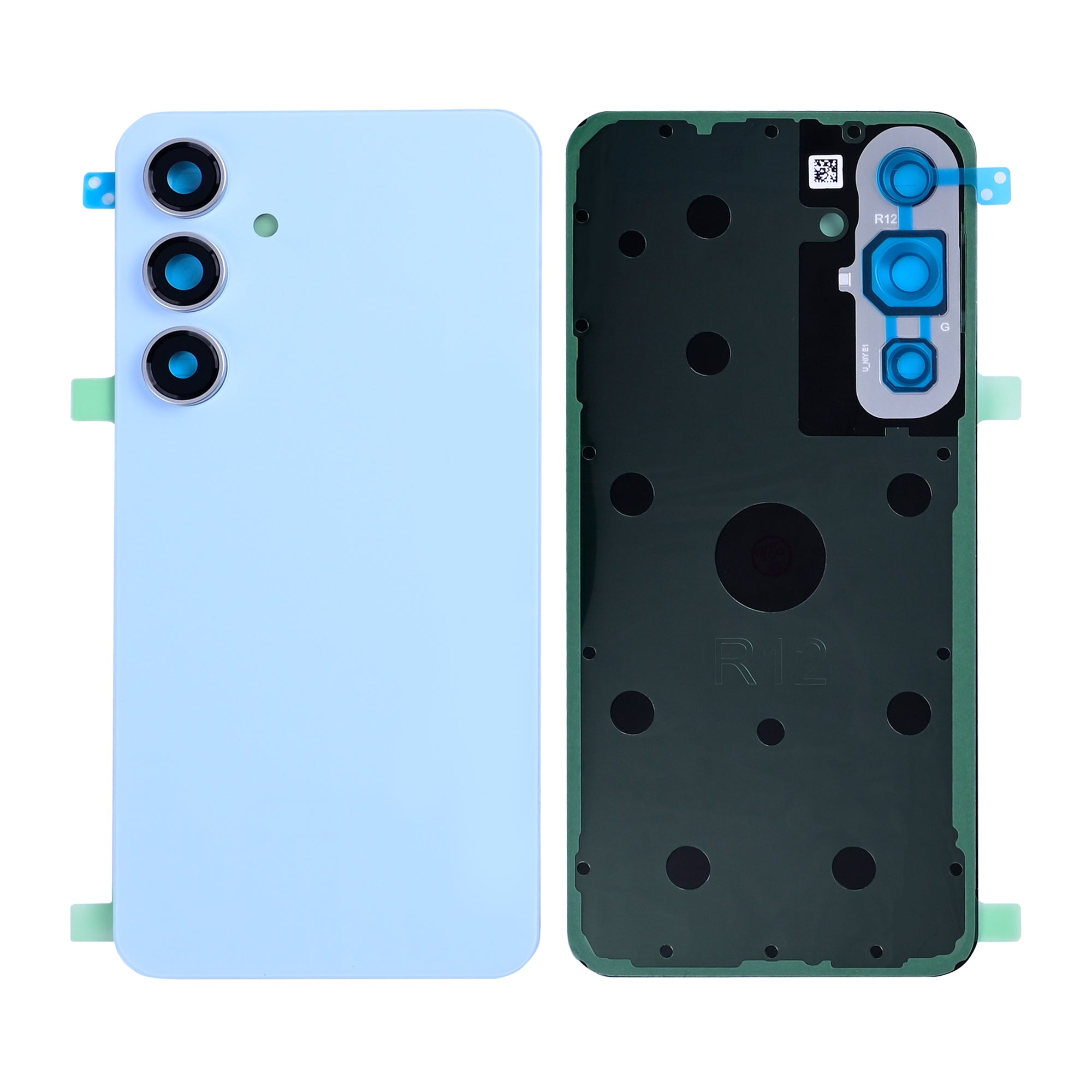 Samsung Galaxy S24 FE S721B achterkant met lens blauw OEM