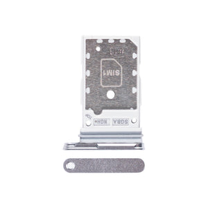 Samsung Galaxy S24 FE S721B Sim Kaarthouder Zilver OEM