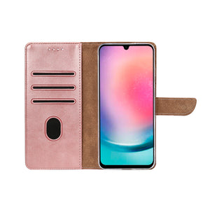 Rixus Boekhoesje Voor Samsung Galaxy A26, A17 Roze