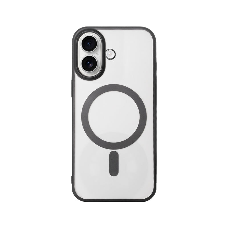 Rixus Instinct Mag Case For Apple iPhone 16 Zwart