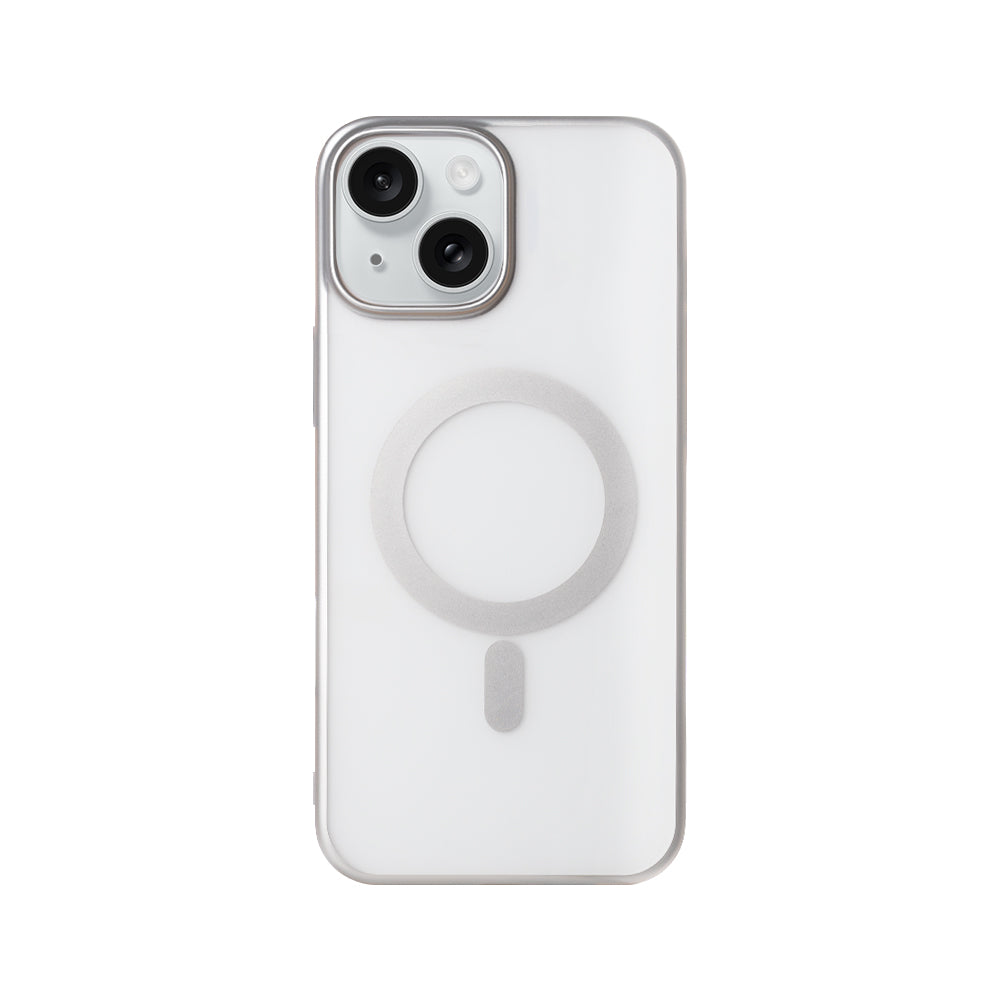 Rixus Instinct Mag Case For Apple iPhone 15 Zilver