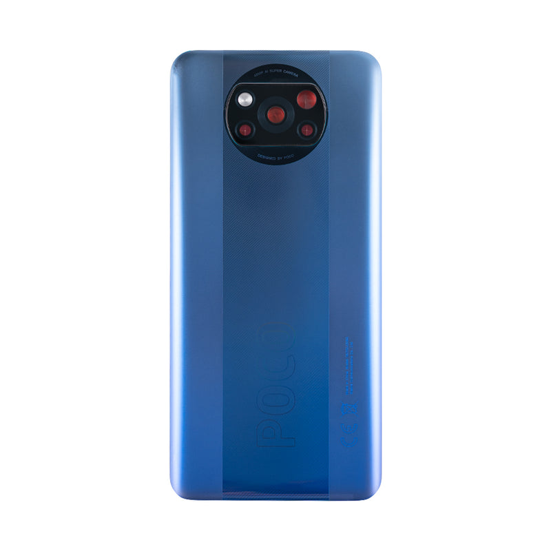 Xiaomi Poco X3 Pro achterkant met lens Frost Blue OEM