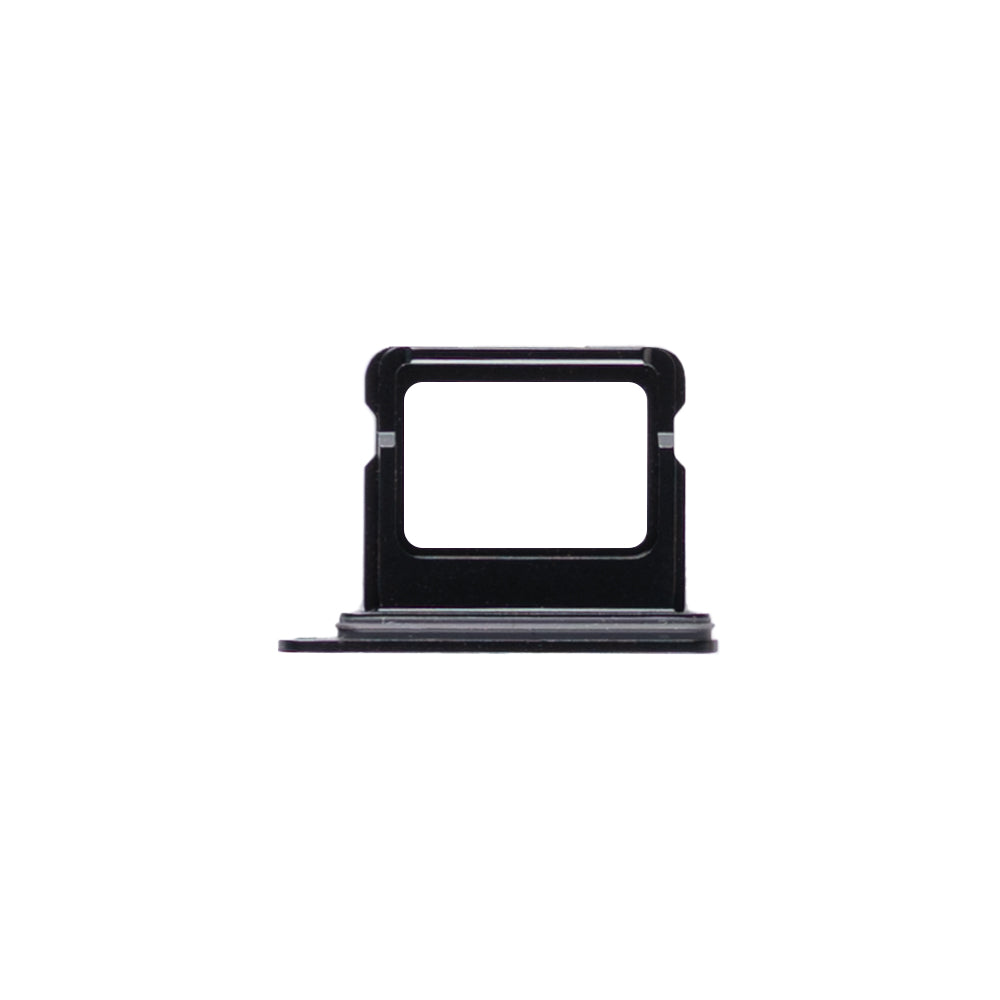 For Apple iPhone 16, 16 Plus Sim kaarthouder zwart getrokken