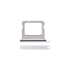 For Apple iPhone 16, 16 Plus Sim Kaarthouder Wit Getrokken