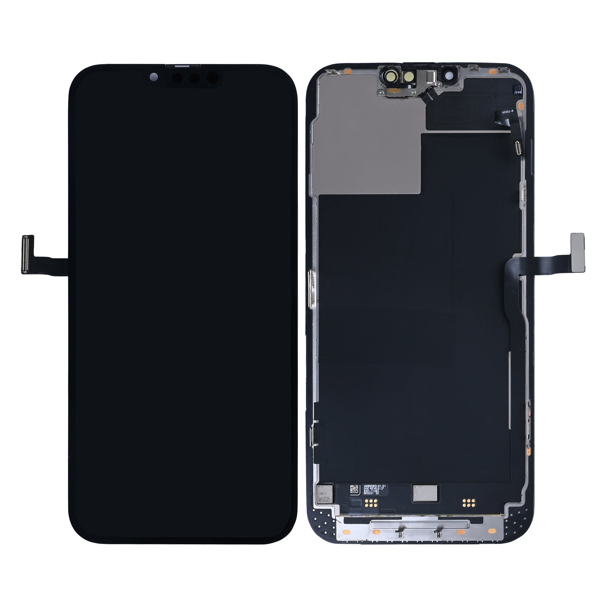 For Apple 13 Pro Max-scherm met nabijheidssensor Flex getrokken (gekalibreerd, gebruikt)
