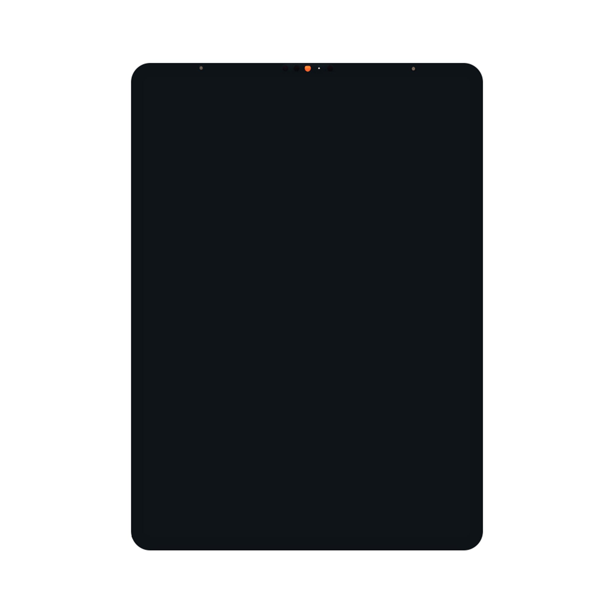 For Apple Pro 12,9 inch (2022) Scherm en digitizer Zwart Getrokken