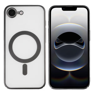 Rixus Instinct Mag Case For Apple iPhone 16e, 17e Black