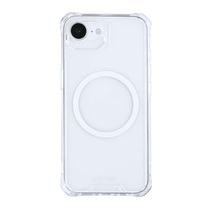 Rixus Armor-X Anti Shock Case With MagSafe Compatible For Apple iPhone 16e, 17e Transparent