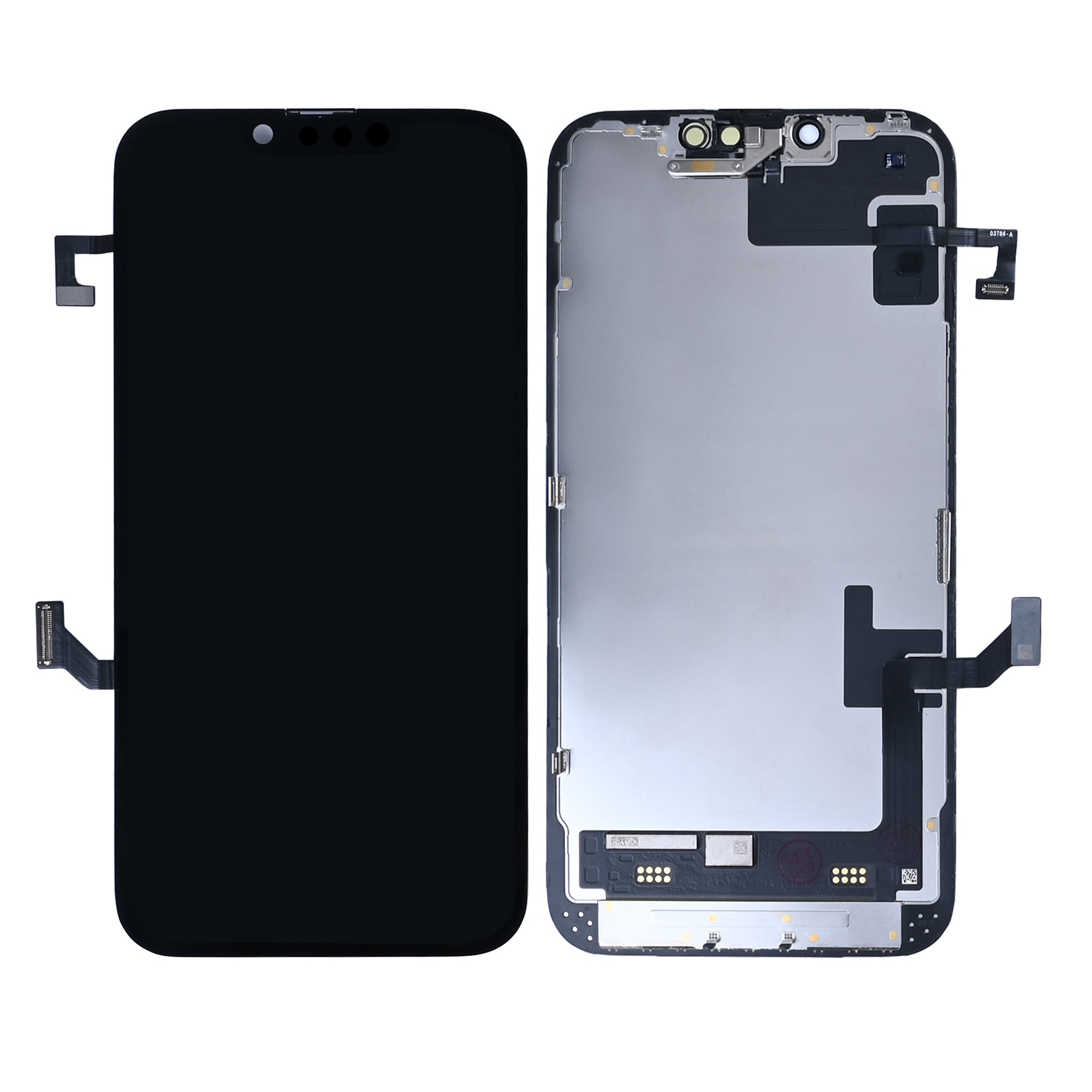 For Apple 14-scherm met proximity-sensor flex getrokken (gekalibreerd, gebruikt)