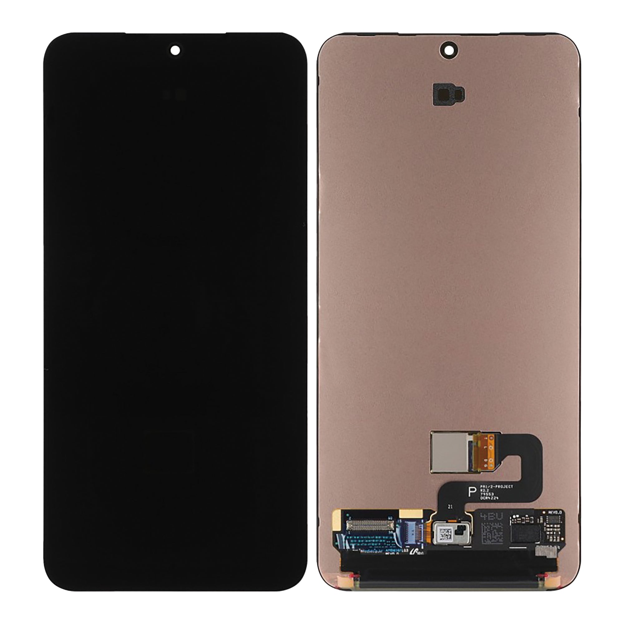 Samsung Galaxy S25 S931B Beeldscherm en Digitizer zonder Frame Zwart Service Pack