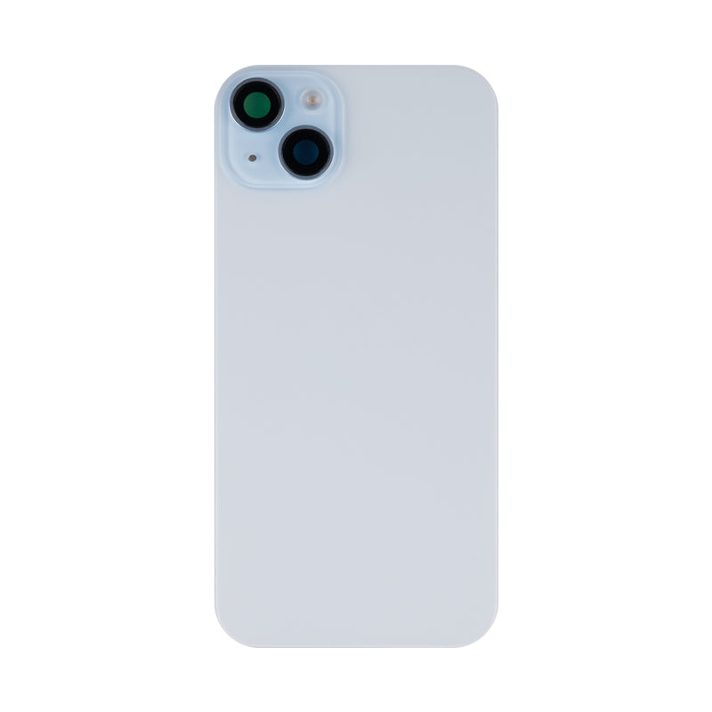 For Apple 15 achterglas met NFC, vergroot cameraframe blauw compatibel