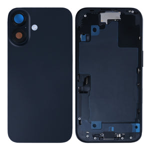 For Apple 16 behuizing met kleine onderdelen zwart OEM