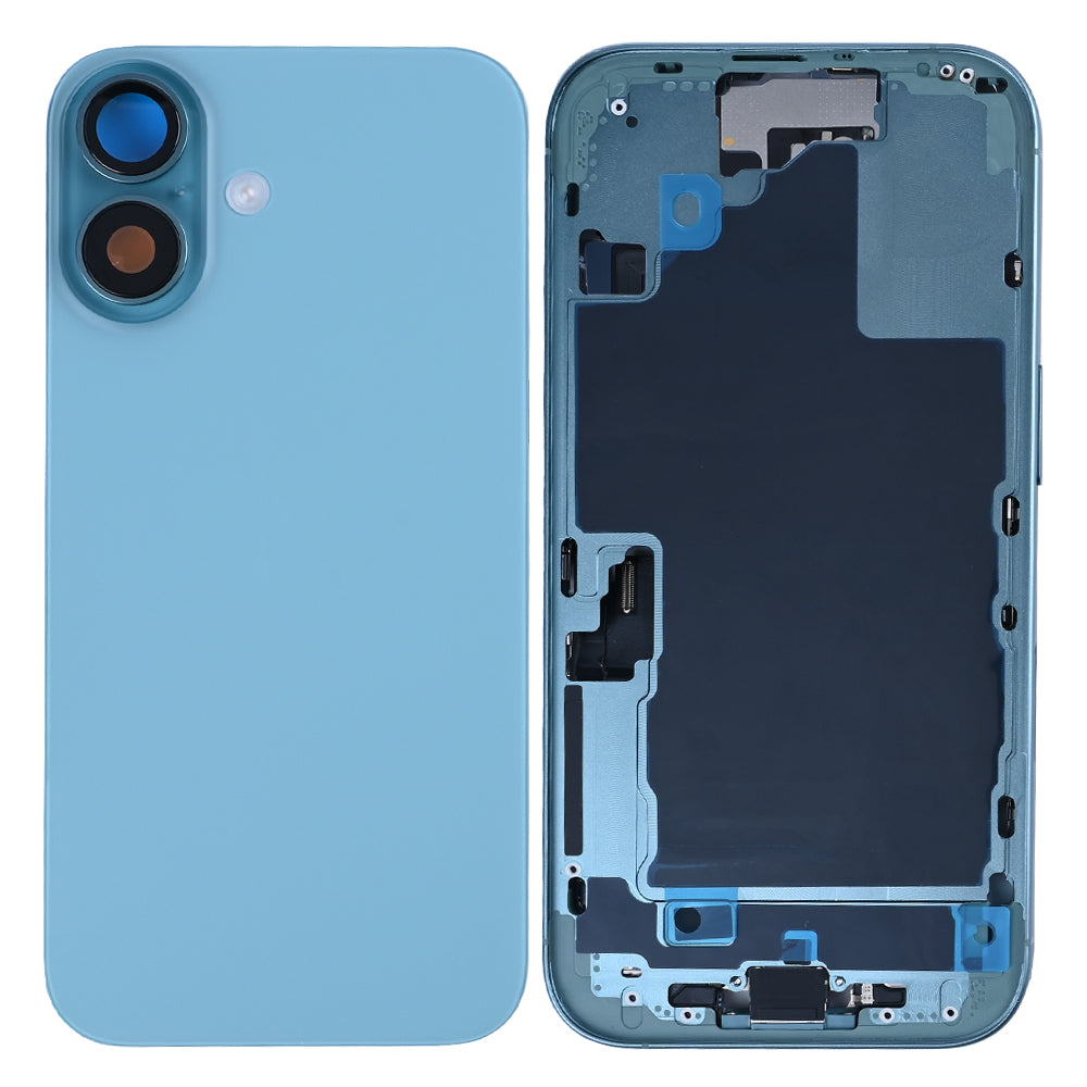 For Apple 16 behuizing met kleine onderdelen Teal OEM