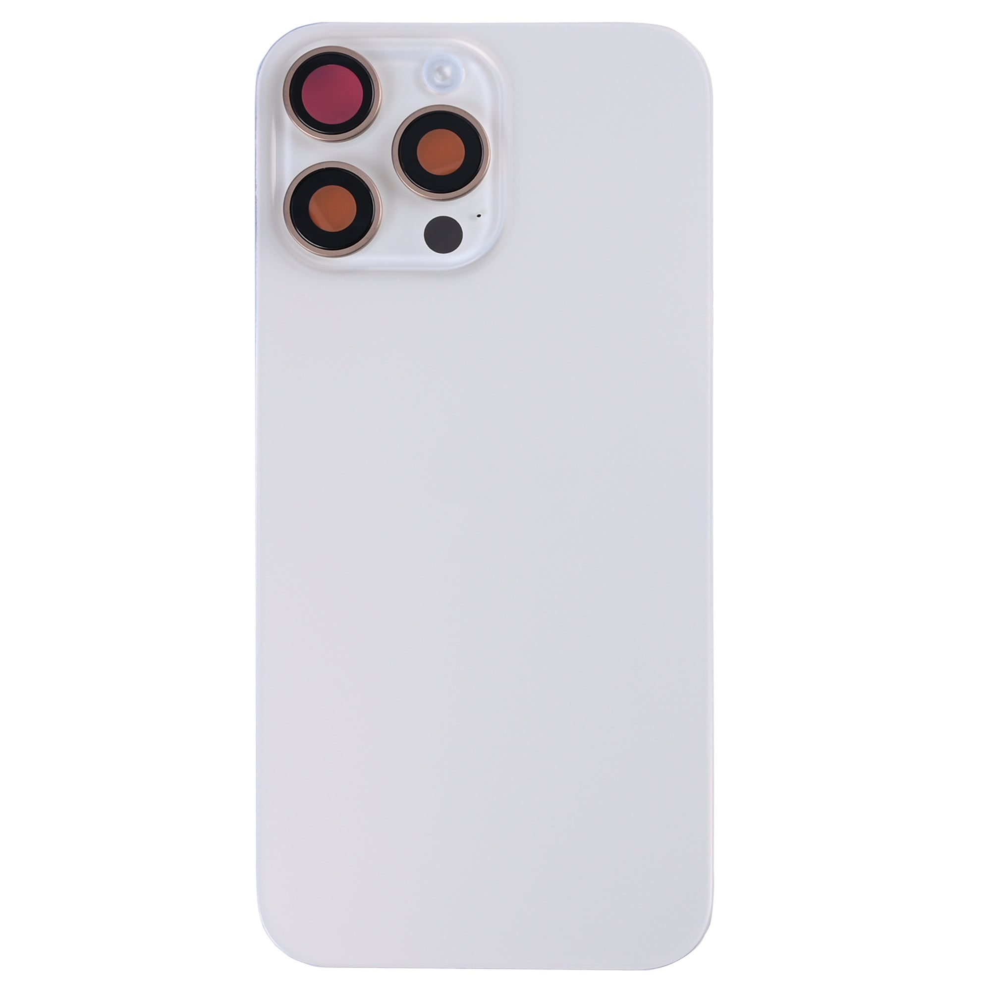 For Apple 16 Pro-behuizing met kleine onderdelen Desert Titanium OEM