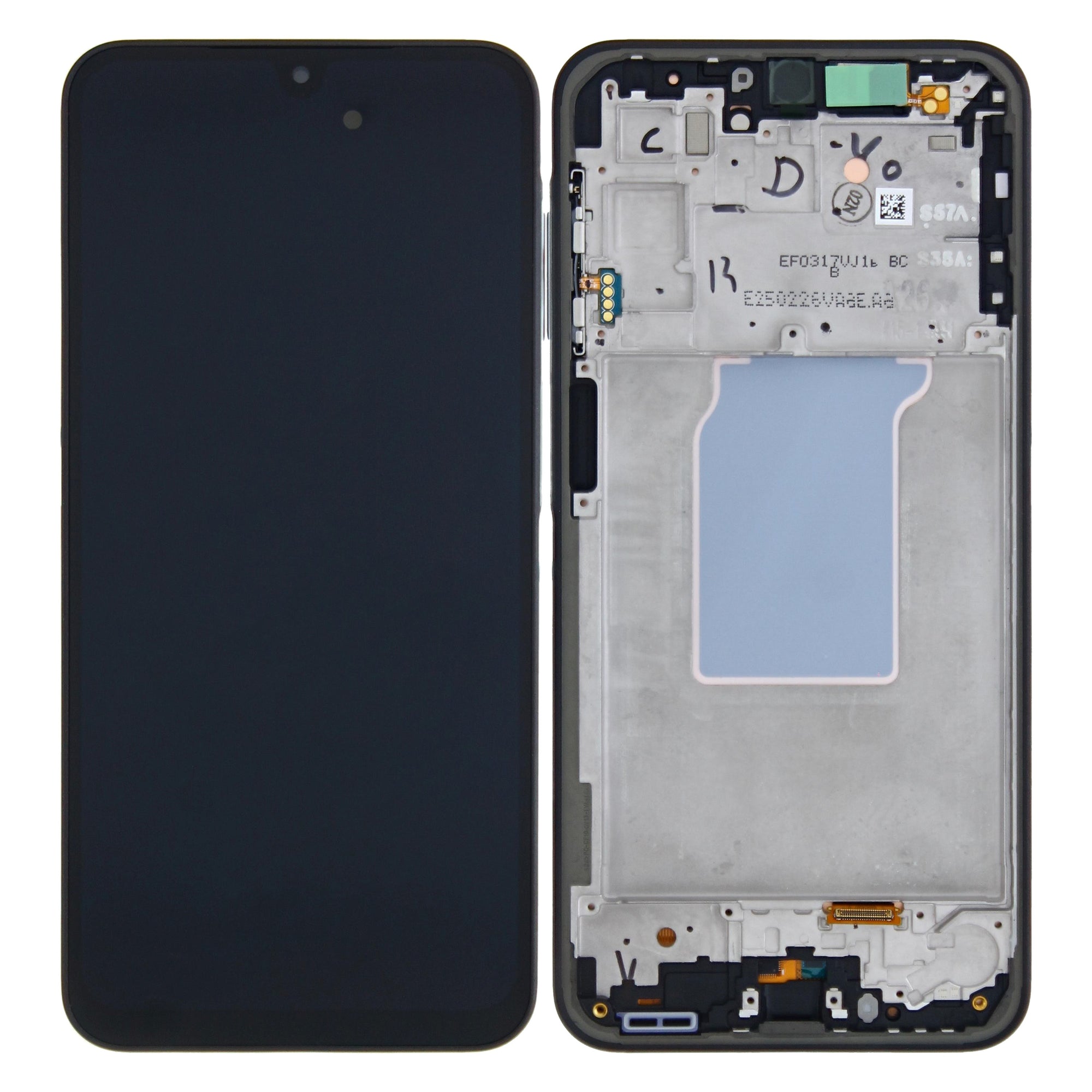 Samsung Galaxy A26 A266B Display en digitizer met frame zwart servicepakket