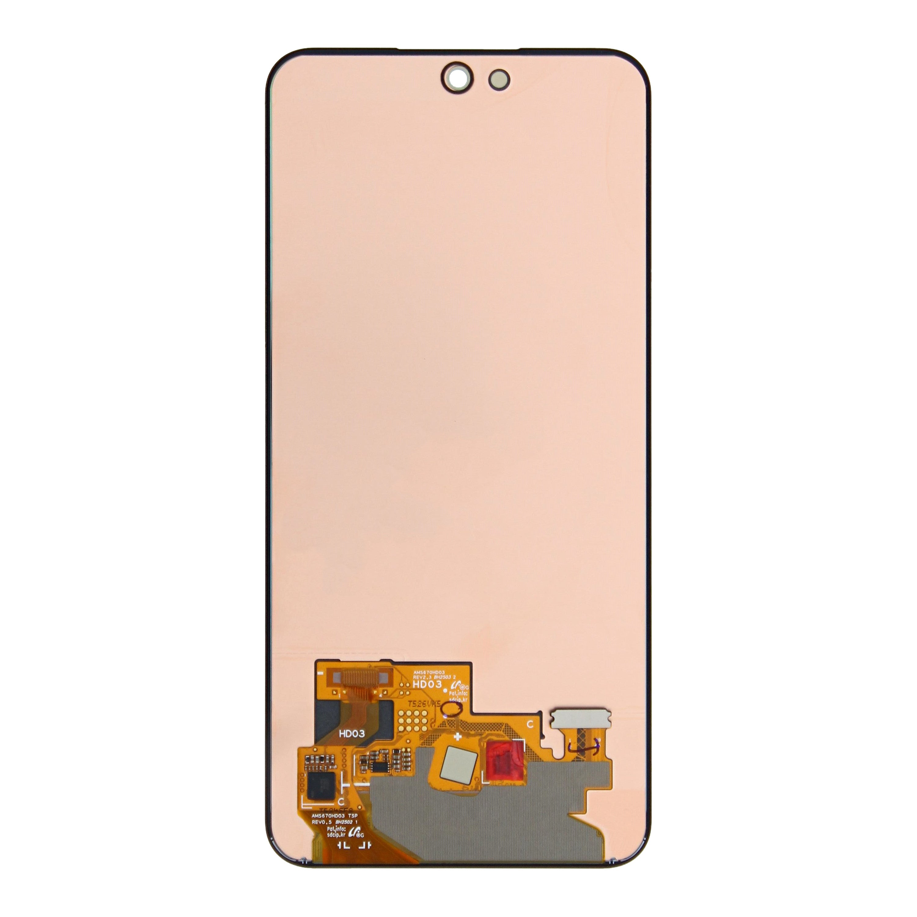 Samsung Galaxy A56 A566B, A36 A366B Display en digitizer zonder frame Zwart Servicepakket