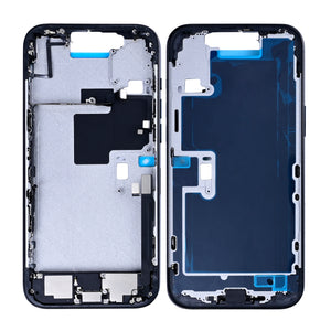 For Apple 16 Pro Max Middenframe Zwart Titanium OEM