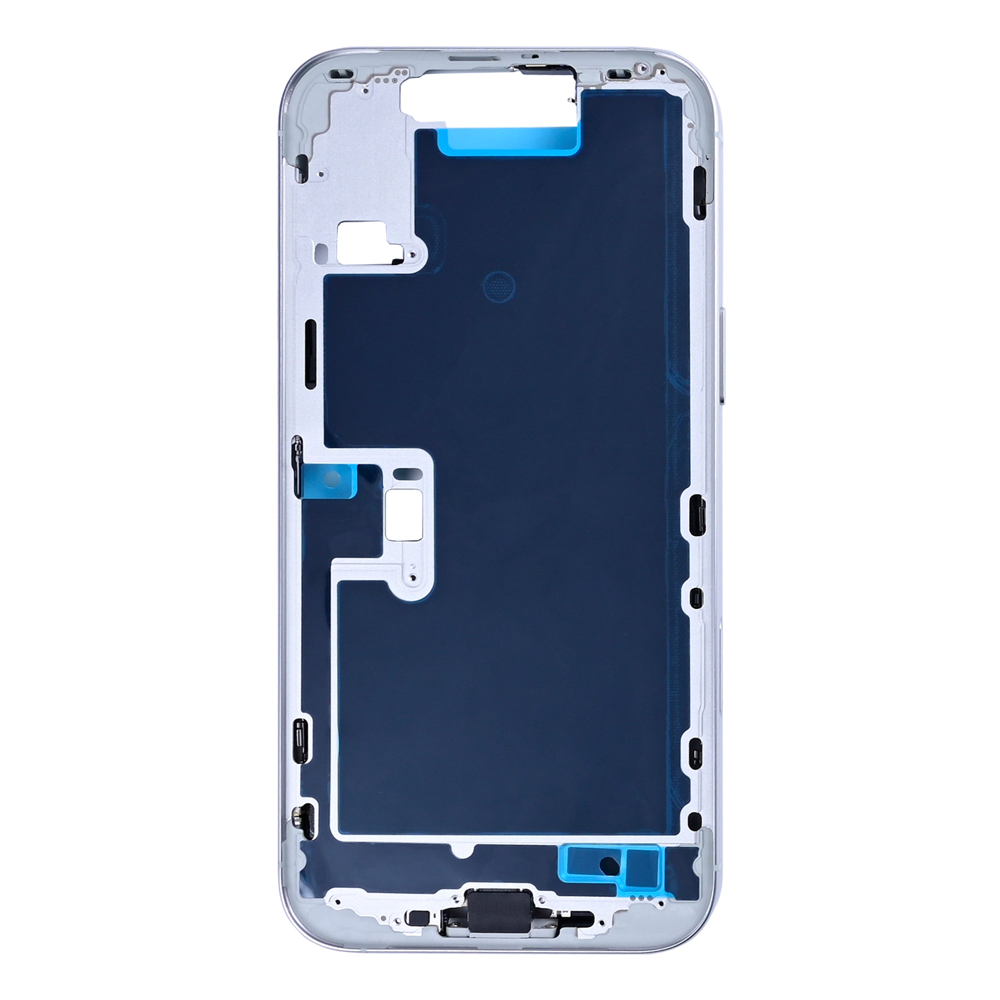For Apple 16 Pro Max Middenframe Wit Titanium OEM