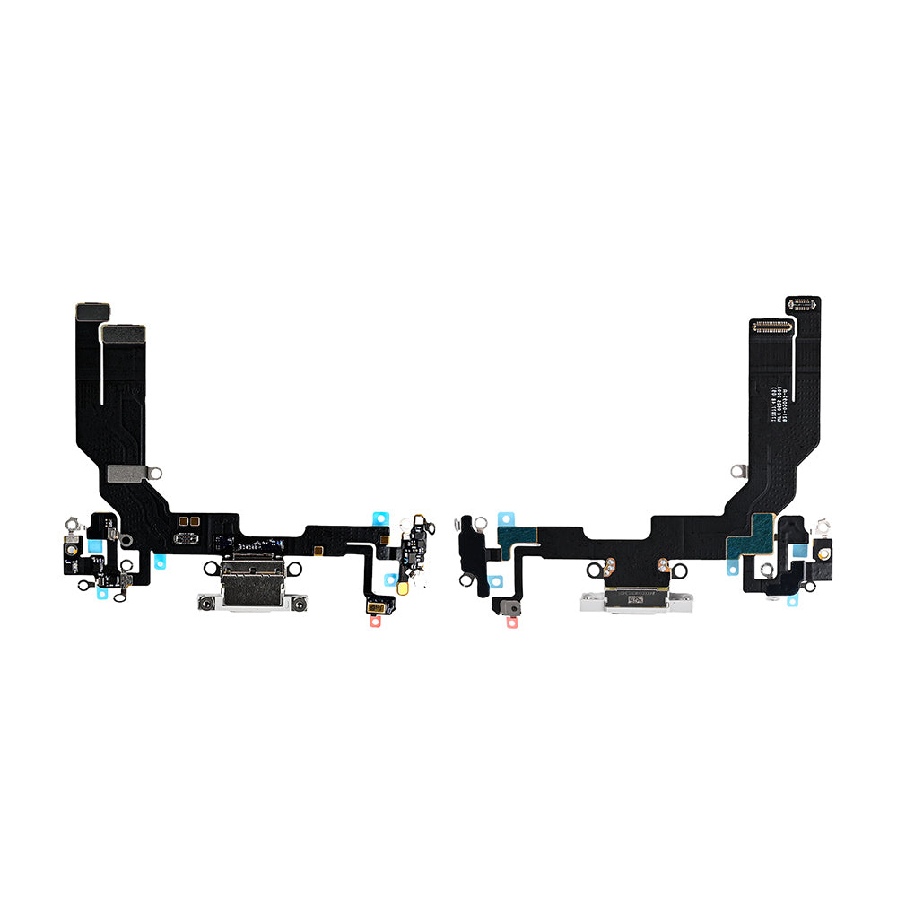 For Apple iPhone 16e Systeem Opladen Flex Wit Getrokken