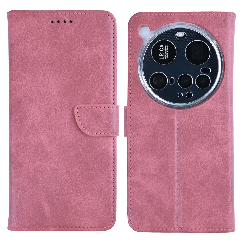 Rixus Boekenkast Voor Xiaomi 15 Ultra Roze