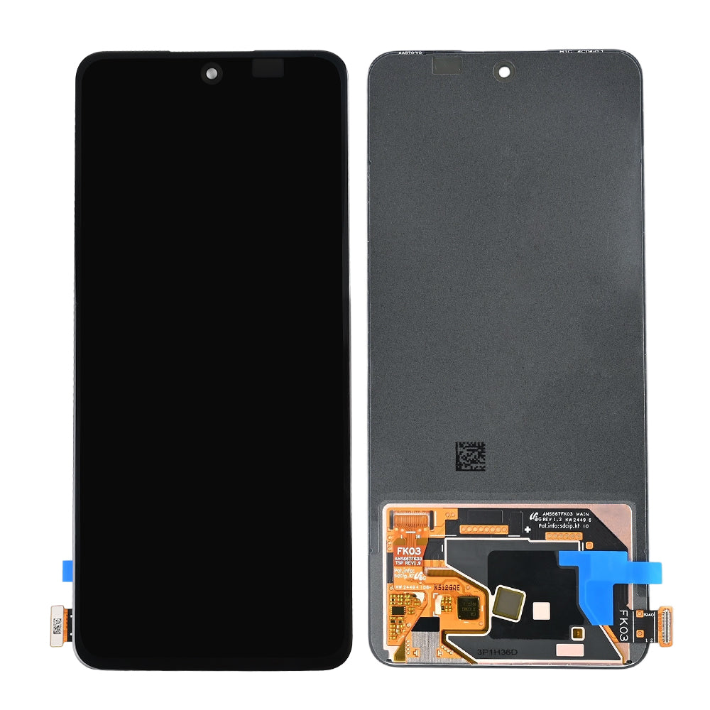 Oppo Reno 12 F 4G, Reno 12 F 5G Display en digitizer zonder frame, zwart, OEM