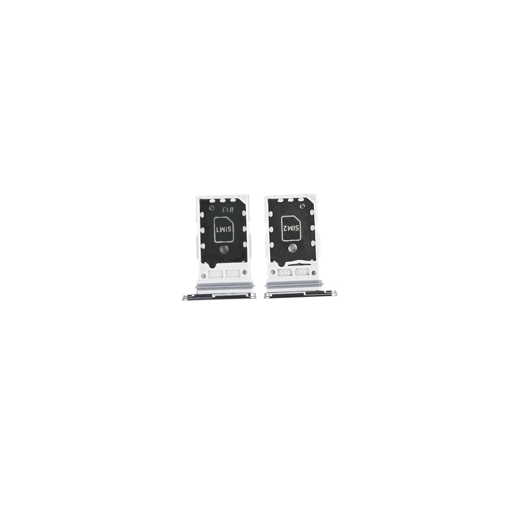 Samsung Galaxy S25 S931B, S25 Plus S936B Sim Kaarthouder Zilver Schaduw OEM