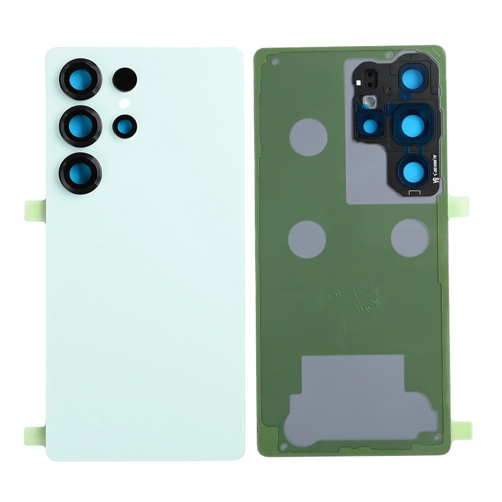 Samsung Galaxy S25 Ultra S938B achterkant met lens Titanium Jade Green OEM