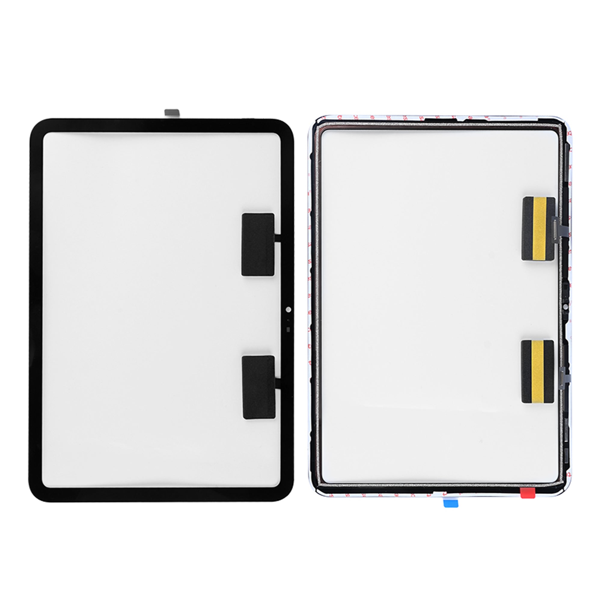 For Apple 10 (2022), iPad 11 (2025) 10,9 inch Digitizer Zwart Getrokken
