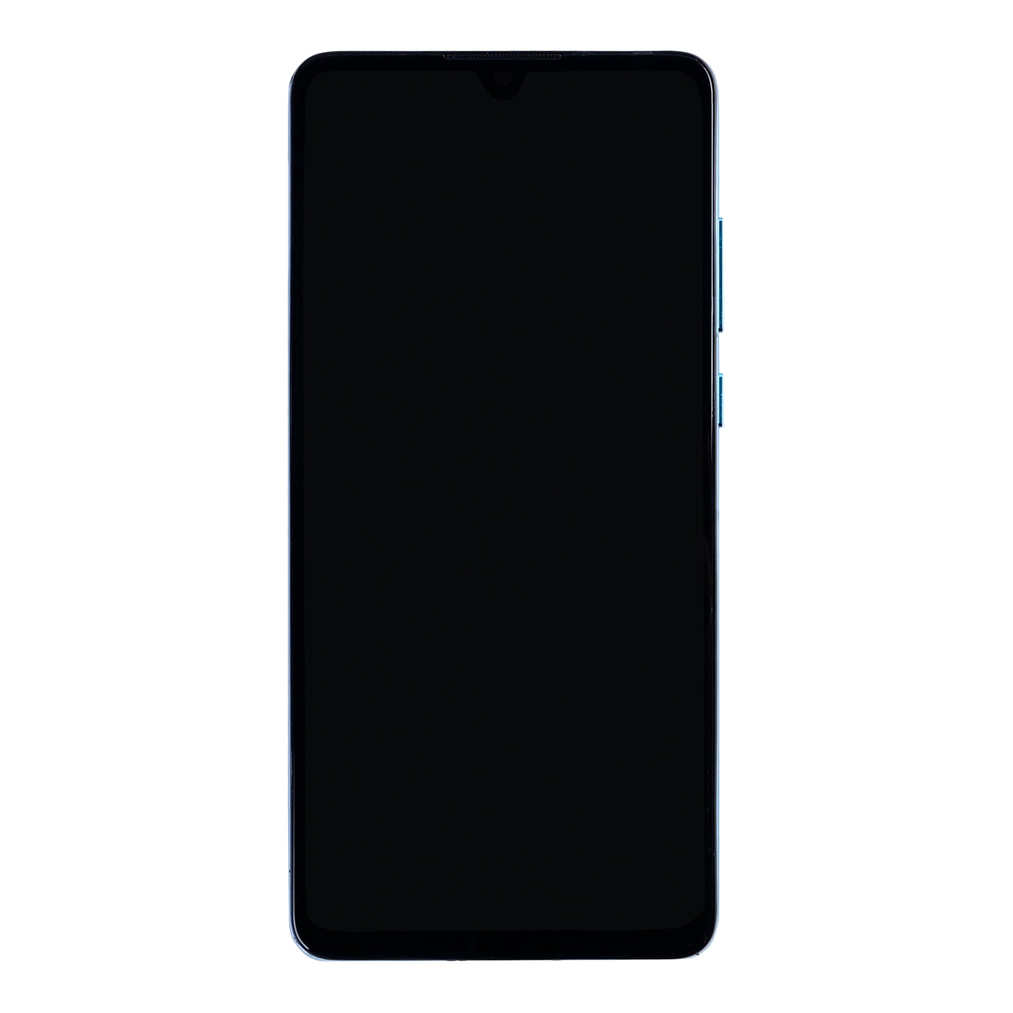Huawei P30 nieuwe versie scherm en Digitizer met frame Aurora blauw OEM