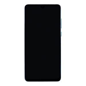 Huawei P30 nieuwe versie scherm en Digitizer met frame Aurora blauw OEM
