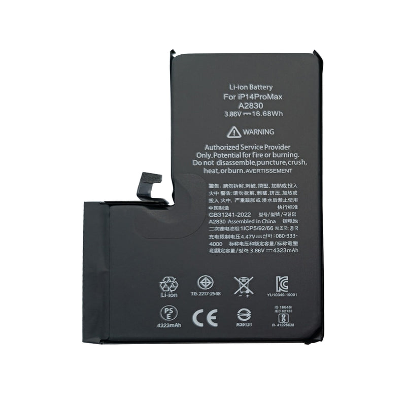 For Apple 14 Pro Max Diagnostiek uitvoeren Batterij OEM