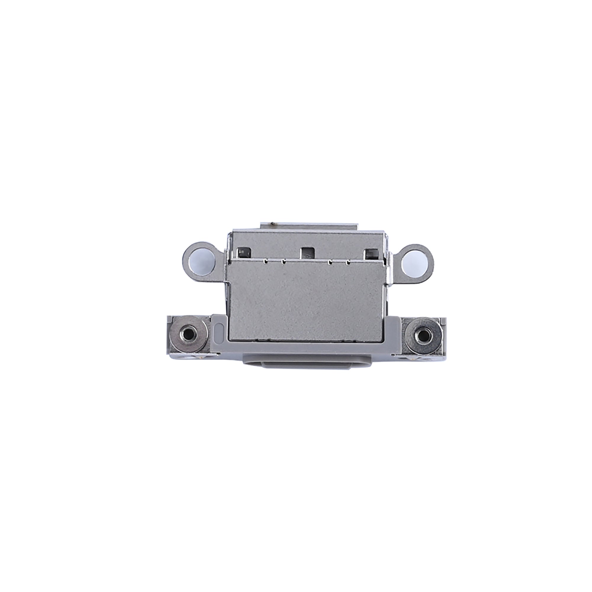 For Apple iPhone 16 Pro, 16 Pro Max systeem opladen poort wit titanium getrokken (10pcs)