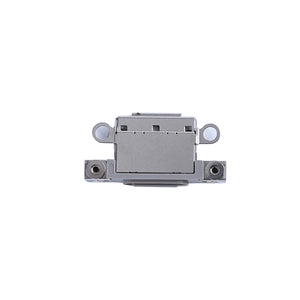 For Apple iPhone 16 Pro, 16 Pro Max systeem opladen poort wit titanium getrokken (10pcs)