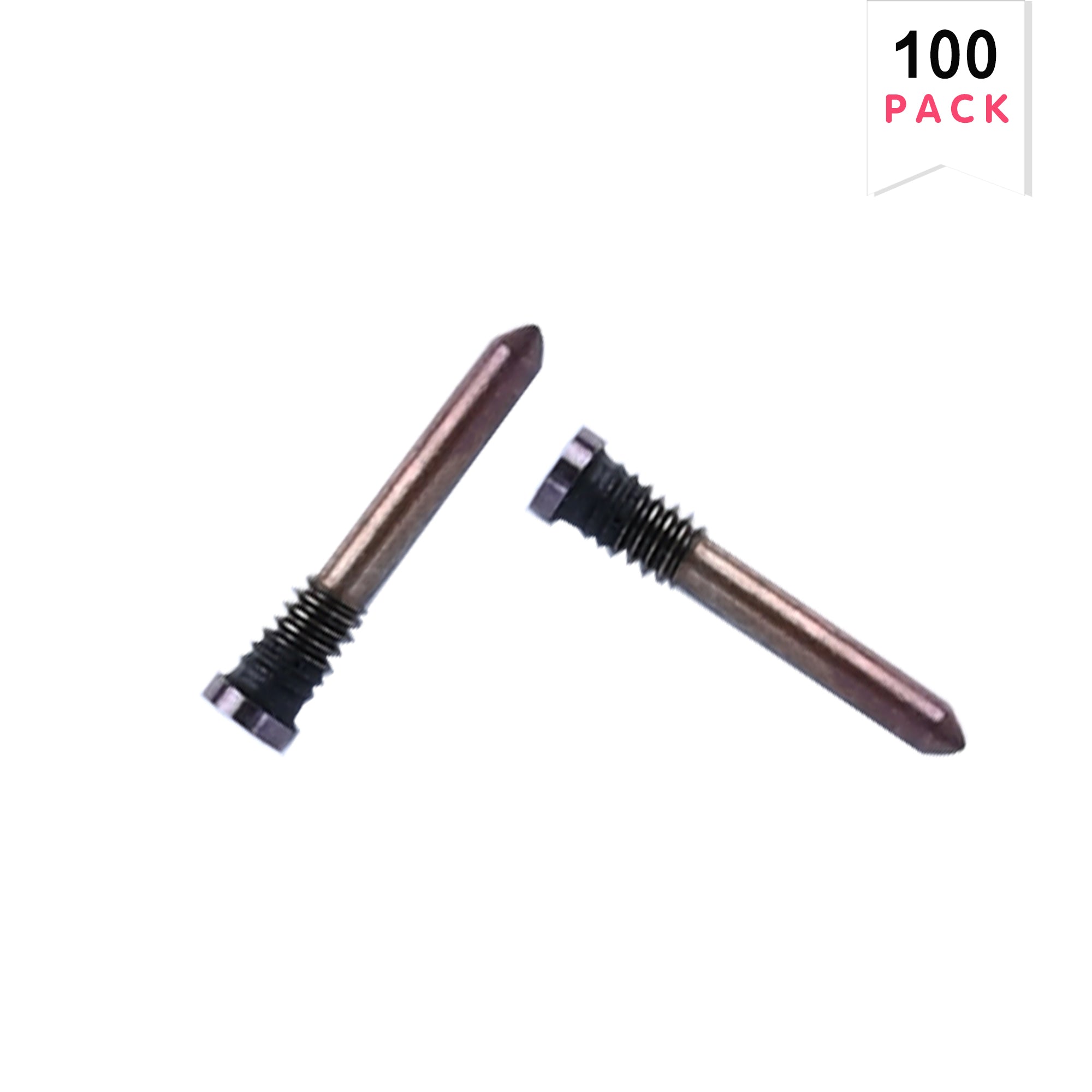 Voor iPhone 16 Pro, 16 Pro Max Bodemschroeven Goud (100-pak)