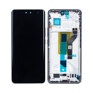 Xiaomi 13 Lite scherm en digitizer met frame zwart OEM