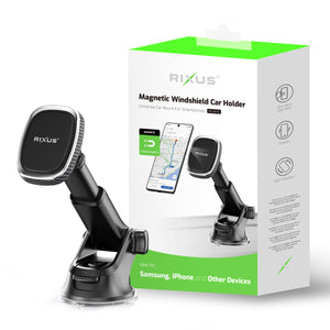 Rixus RXHM16 Magnetische Telefoonhouder Dashboard Telefoonhouder Zwart