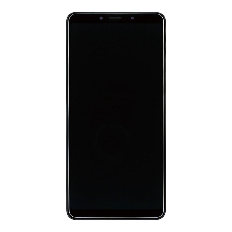 Samsung Galaxy A9, A9s A920F (2018) Display And Digitizer With Frame Black Service Pack