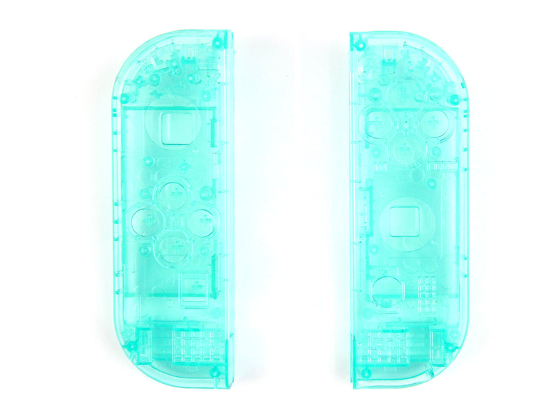 Voor Nintendo Switch Joy-con - ClearView Linker en rechter Behuizing Shell - Helder Groen