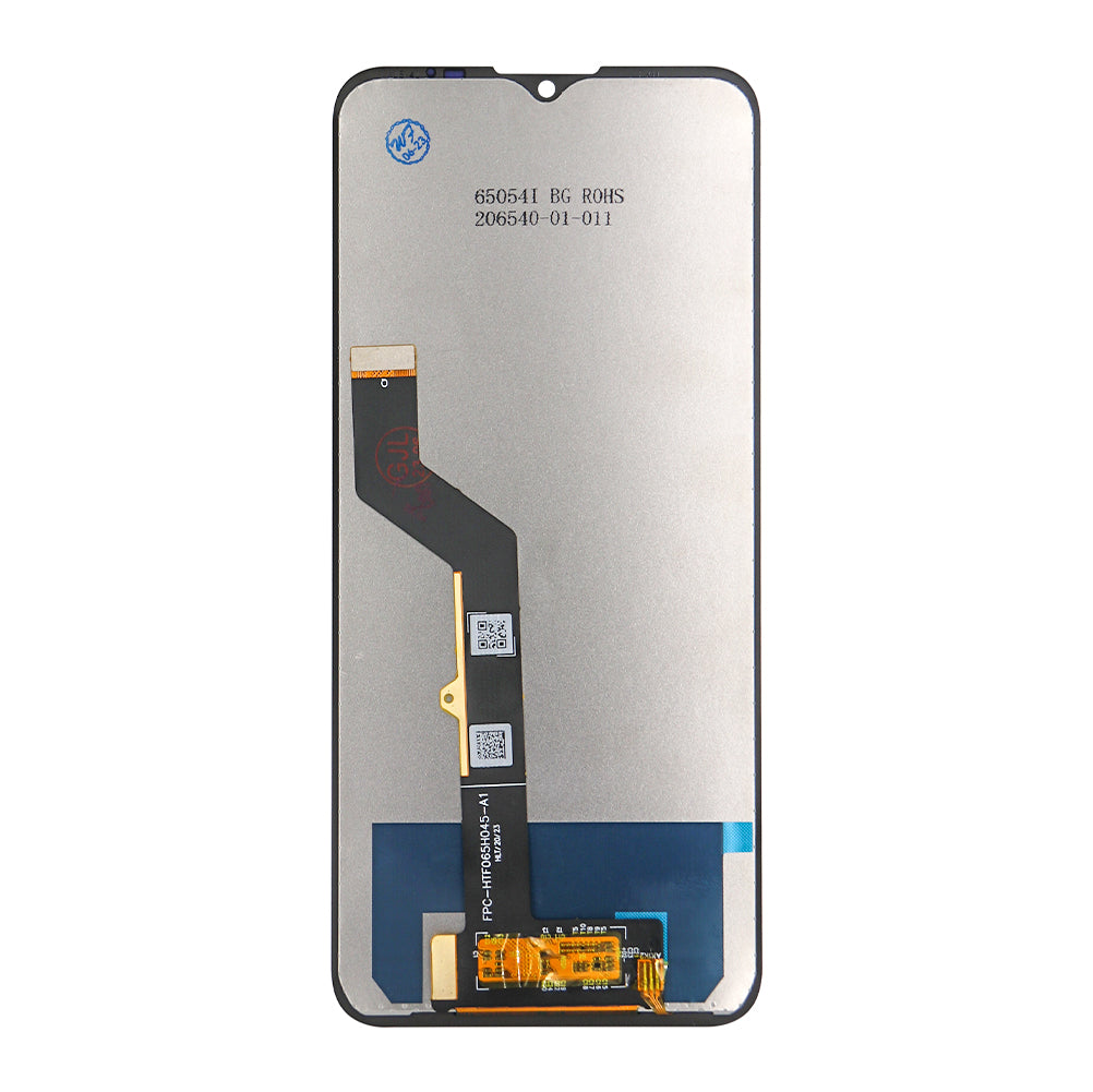 Motorola Moto G9 Play, E7 Plus-scherm en digitizer zonder frame, zwart, OEM