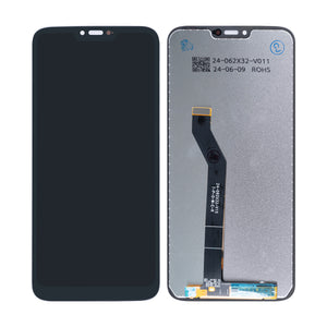 Motorola Moto G7 Power-scherm en digitizer zonder frame, zwart, OEM