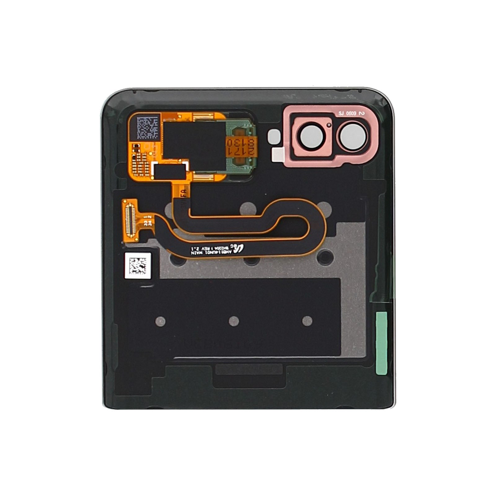 Samsung Galaxy Z Flip 5G F707B Subscherm en Digitizer Mystic Bronze Service Pack