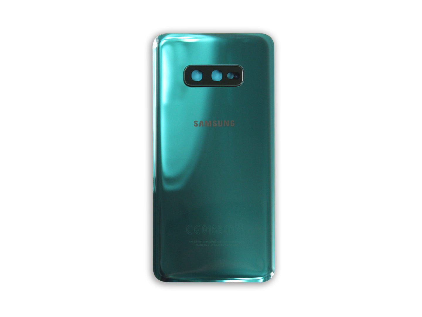 Samsung Galaxy S10e G970F achterkant met lensprisma groen OEM