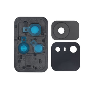 Xiaomi Poco M4 Pro 5G Camera Lens Cover With Frame Black OEM